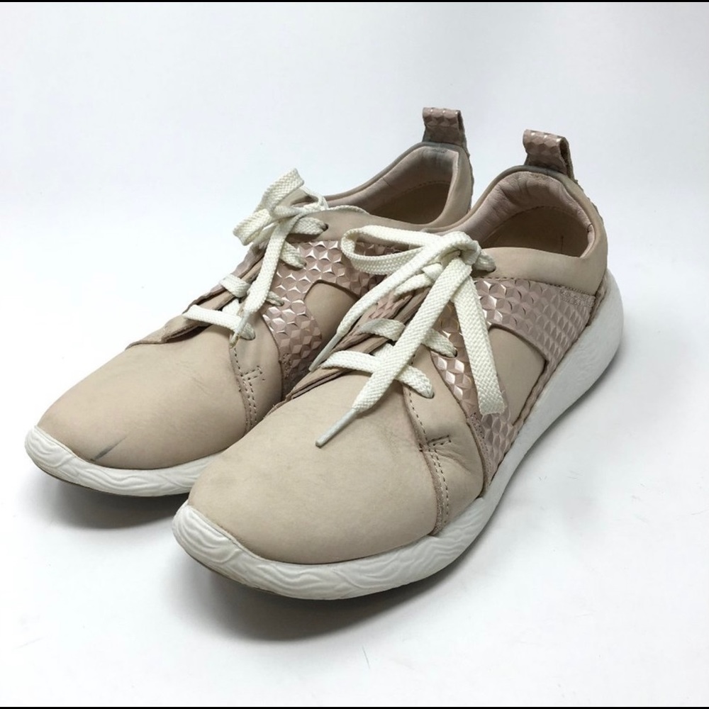 Clarks Artistan Cowley Faye Dusty Rose Sneakers 9